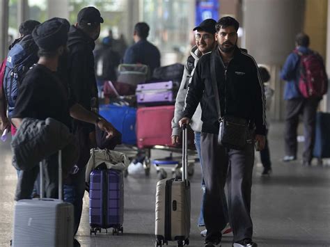 276 Indians stuck in a French airport for days for a human trafficking probe have left for India